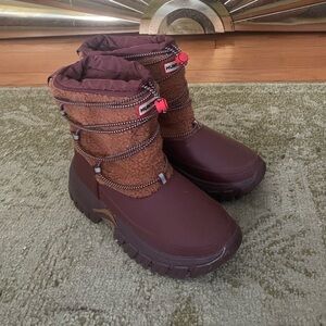 Hunter wanderer Brown Snow Boots